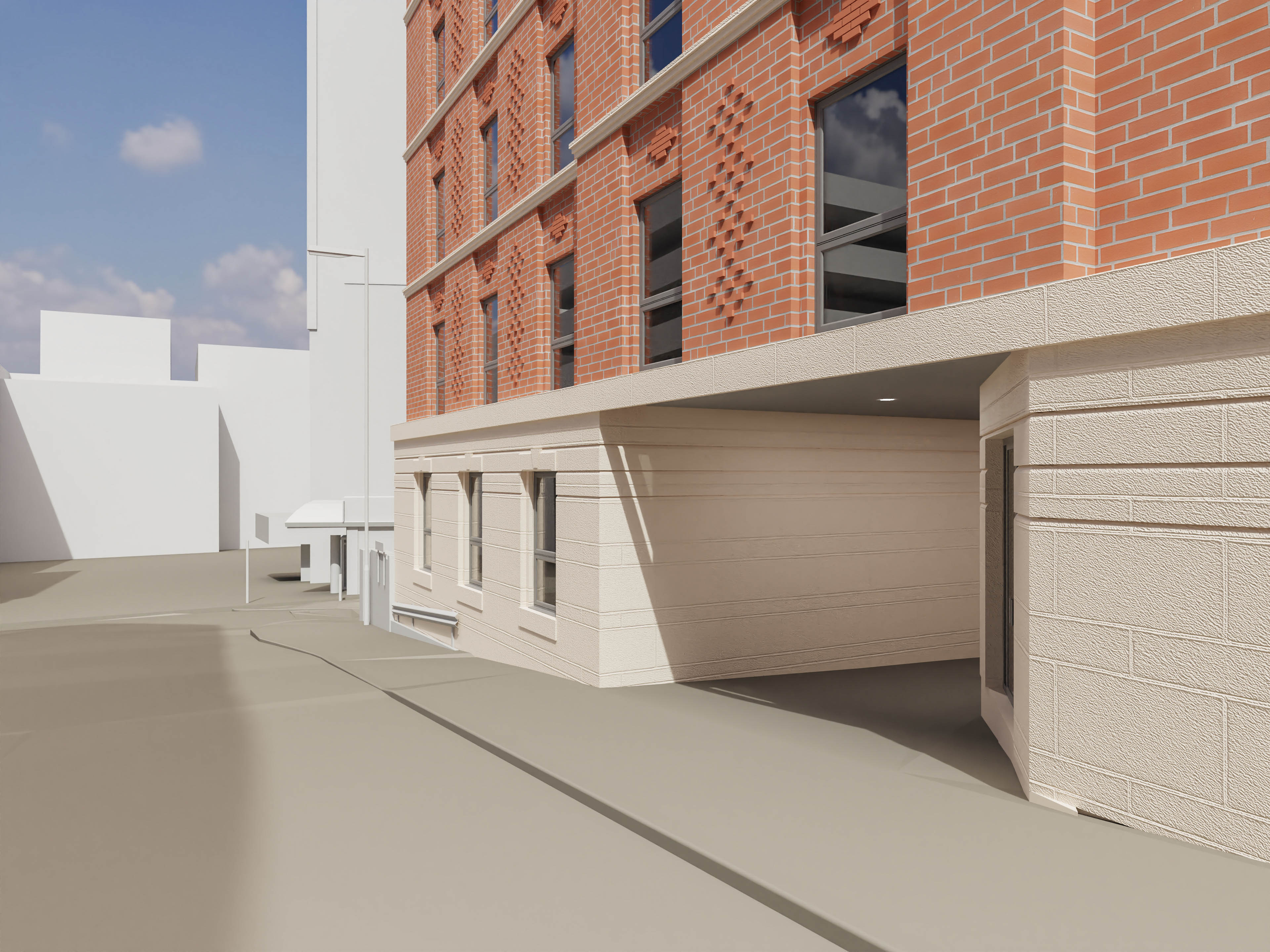Mount Street development — context view